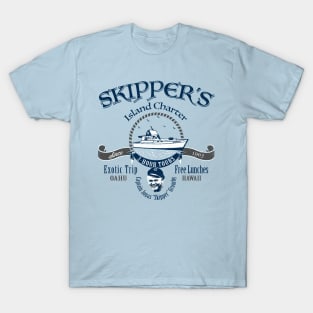 Skipper's Island Charter 3 Hour Tour Lts T-Shirt